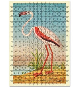 Cakapuzzle Afrika Filamingosu Görseli Puzzle Yapboz MDF (Ahşap) (120 Parça)