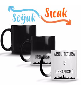 Arquitetura Sihirli Kupa Bardak Porselen