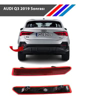 Audi Q3 Arka Tampon Reflektörü 2019 Sonrası - Sol