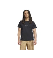 adidas U Aop T Unisex Outdoor Tişörtü JM6401 Siyah