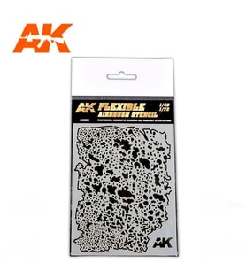 AK 9080 1/48,1/72 Esnek Boya Şablonu
