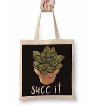 Succulent Bez Çanta Uzun Saplı