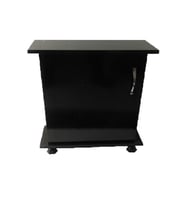 Kanki Pet 65 Cm MDF Akvaryum Sehpa Siyah Düz 65x26x67 cm