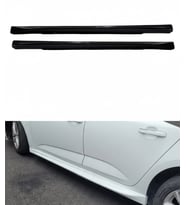 Renault Megane 4 Sedan Yan Marşpiyel (Plastik) (Standart)