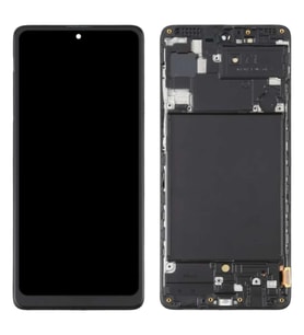 Samsung A71 Lcd Dokunmatik Ekran Çıtalı (Siyah)