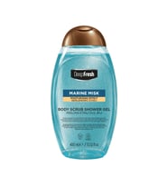 Deep Fresh Duş jeli Scrub Mavi Kapaklı 400 ml