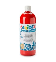 Carioca Tempera Yıkanabilir Poster Boya 1000 ml. KIRMIZI 