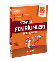 GİZLİ YAYINLARI 8.SINIF USTA İŞİ FEN BİLİMLERİ SORU BANKASI