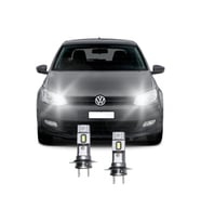 VW POLO 6r 6c LED UZUN FAR AMPULÜ Mini Led 2'li Set H7