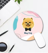 Kişiye Özel Köpek Tasarımlı Mouse Pad 136