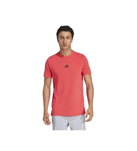 adidas D4T Tee Erkek Günlük Tişört JI8124 Kırmızı