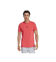 adidas D4T Tee Erkek Günlük Tişört JI8124 Kırmızı