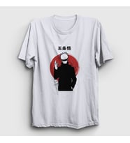 Presmono Unisex Beyaz Satoru Anime Jujutsu Kaisen T-Shirt 130601tt