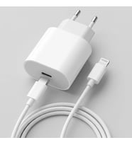 20W Hızlı Şarj Adaptörü USB-C to Lightning Kablolu – PD Destekli Süper Hızlı Şarj Cihazı