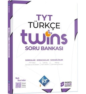 TYT Twins Türkçe Soru Bankası KR Akademi