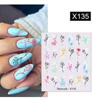 Su transferli nail art sticker X135 (53925-1)