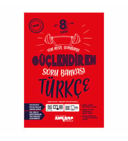 8 Sınıf Güçlendiren Türkçe Soru Bankası Ankara Yayınları