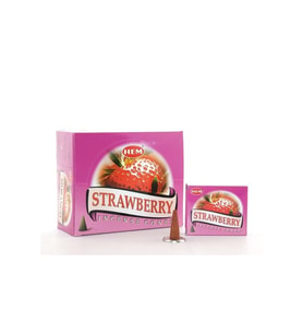 Kişiye Özel Strawberry Aromalı Konik Tütsü