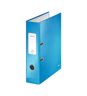 LEİTZ 1005 WOW GENİŞ BÜRO KLASÖRÜ METALİK MAVİ