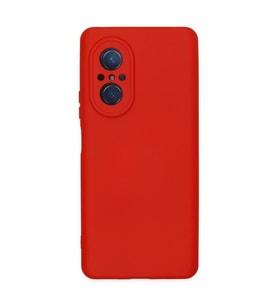 Huawei Nova 9 Se Kılıf Nano İçi Kadife Silikon - Kırmızı