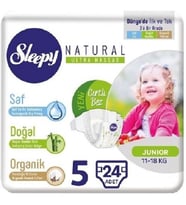 SLEEPY NATURAL 3 İN 1 - 5 JUNIOR 11-18 KG 24 ADET