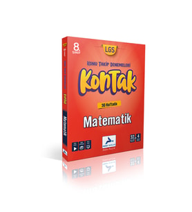 paraf yayınları Paraf 8. Sınıf Matematik 36 Lı Kontak Deneme (Konu Takip Denemeleri) (Çok Renkli)