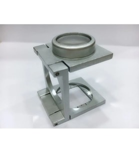 20 Mm Büyüteç Lup Dokumacı Büyüteci Full Çelik Katlanabilir Th9007A
