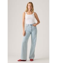 Ribcage Wide Leg Tr Of Course Stone Kadın Jean