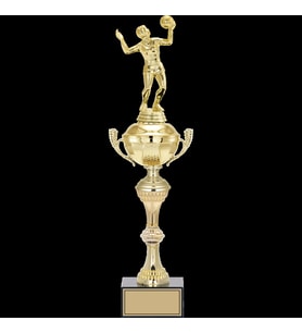 ODAK KUPA - Figürlü Kupalar - Voleybol Kadın Figürlü Kupalar FG-062 C - 46 cm