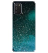 Kılıfland Samsung Galaxy A02S Kılıf Silikon Resimli Kapak Green Sky Stok 1080