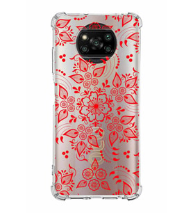 Xiaomi Poco X3 Pro Köşe Korumalı Antişok Kapak Nostalji Desen Tasarımlı Şeffaf  Kılıf