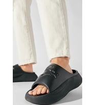 Lacoste Serve Slide 3.0 Unisex Terlik Siyah