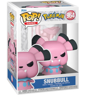 Funko Pop Games: Pokemon- Snubbull(Emea) Figür (Krem)