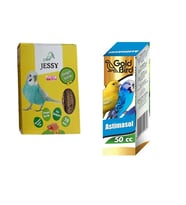 Astimasol Kafes Kuşları İçin Önleyici Damla Ve Jessy Ballı Kraker 10 lu