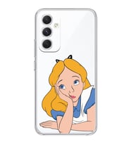 Samsung Galaxy A16 Uyumlu Alice Tasarımlı Şeffaf Telefon Kılıfı