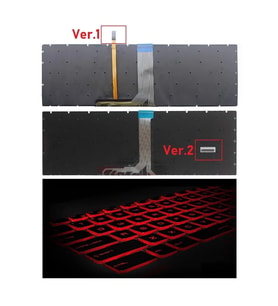MSI GL75 Klavye V2 Işıklı (RGB) Kırmızı Tuş
