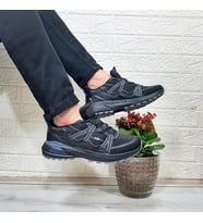 M.P. 1642 Siyah Memoryfoam Rahat kaydırmaz Spor Ayakkabı