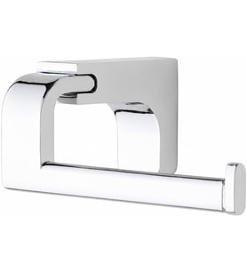 Banyo F1 Model Lüx Paslanmaz Krom Tuvalet Kağıdı Askısı, Montajlı Metal WC Kağıtlık, Parlak Krom Banyo Aksesuarı, Duvara Vidalı Tuvalet Kağıdı Tutucu, 5 Yıl Garantili