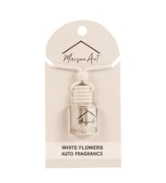 Araç Kokusu  White Flowers 8Ml Oto Parfümü  Kalıcı Araç İçi Kokusu (Krem)