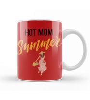 Hot Mom Summer Kupa Bardak Porselen