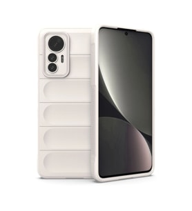 Xiaomi Mi 12 Lite Kılıf Optimum Silikon - Krem