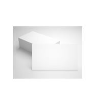 Not Baskısız Boş Kartvizit Boy 50 Adet Kalın Not Kağıdı 8x5 cm