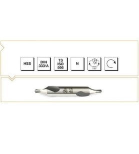 Makina Takım HSS DIN 333/A R Punta Matkabı 3.15 mm - MTE B00010010315