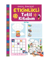 Okul Öncesi Etkinlikli Tatil Kitabım 4 ve 5 Yaş Martı Çocuk