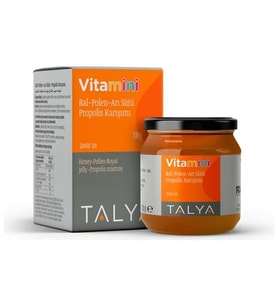 Talya Vitamini Bal Polen Arı Sütü Propolis Karışımı 230 gr