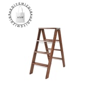 STEP GORDİOS AHŞAP ÇİFT ÇIKIŞLI 3 BASAMAKLI MERDİVEN