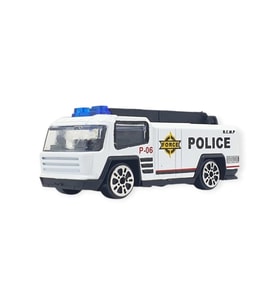 3'lü İş Makinaları Road Seti - Die Cast - DS044 - Polis - 1 ADET