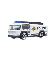 3'lü İş Makinaları Road Seti - Die Cast - DS044 - Polis - 1 ADET