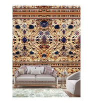 Dreamwall Sanat Desenli Isı Ve Ses Yalıtımlı  Sağlıklı Tekstil Duvar Kağıdı (Çok Renkli)