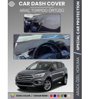 FORD KUGA (2015-2019) Torpido Örtüsü Ön Göğüs Torpido Koruma Tam Uyum Kaymaz Kolay Montaj